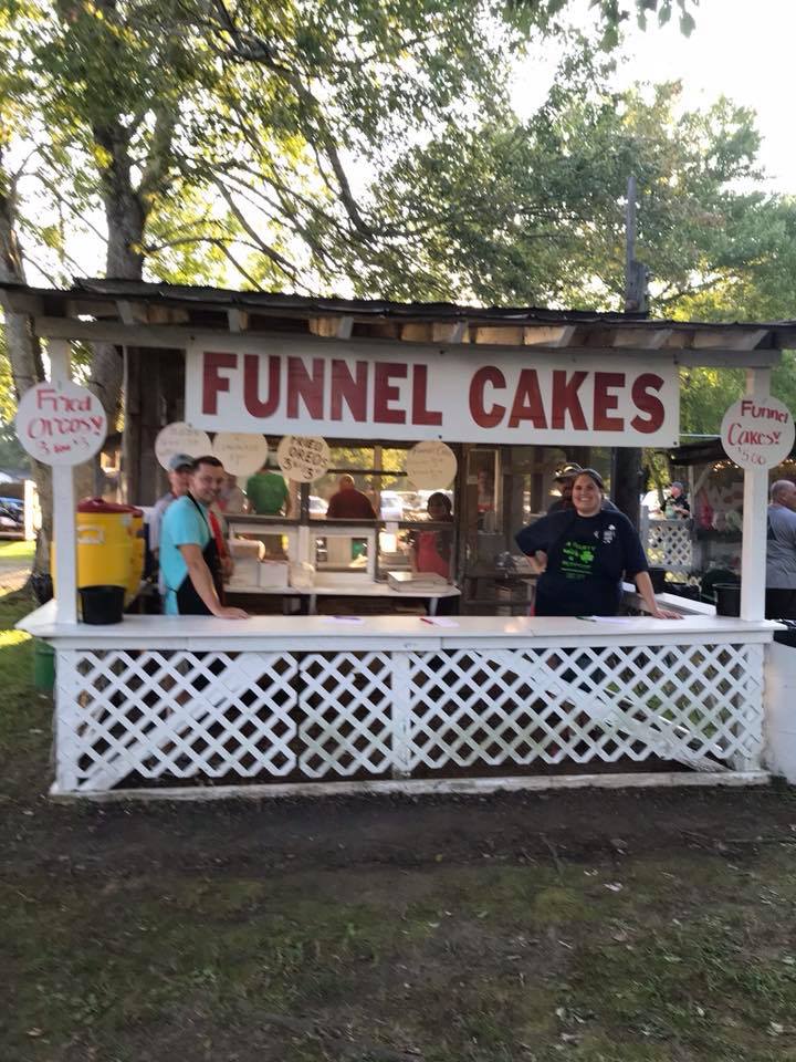 food booths at irish picnic