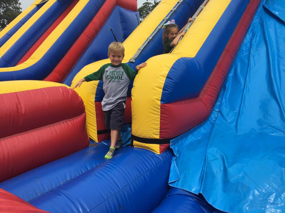st patricks irish picnic festival moon bounce